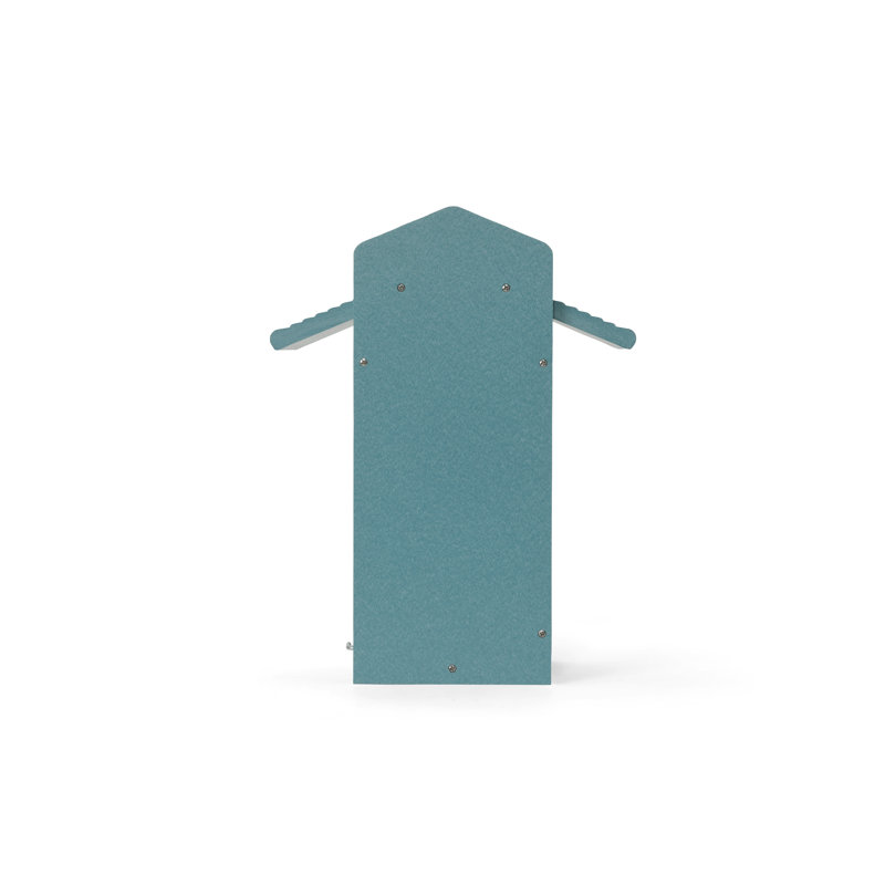 Lake Blue Recycled Poly-Lumber Hanging Bluebird House