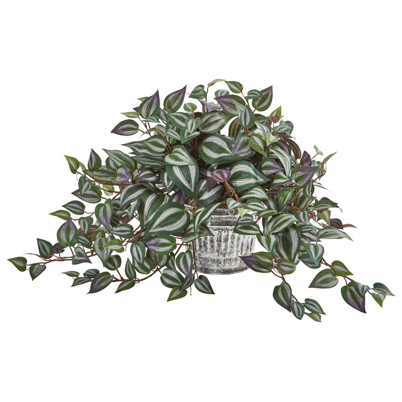 Plante jew artificielle en pot de fleurs