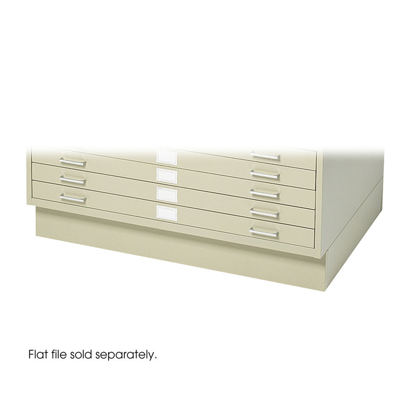 Base de classeur - BASE SEULEMENT, Sable des tropiques, Base basse fermée, Pour feuilles de 24 po x 36 po