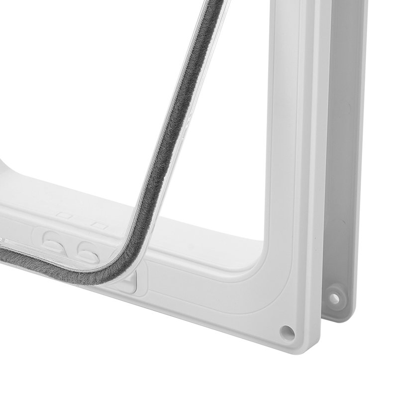 Plastic / Acrylic Pressure Mounted Pet Gate With Door, 25 x 23.50 cm