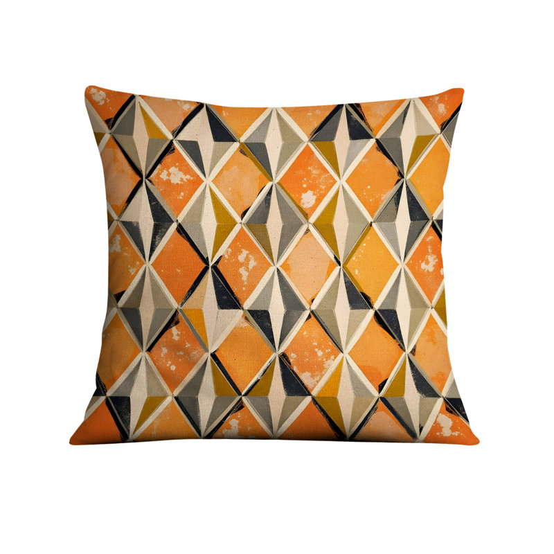 Coussin décoratif, Polyester, H 16 po x l 16 po