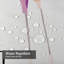 Rideau de douche imperméable aquarelle tropicale avec 12 crochets-1555553759