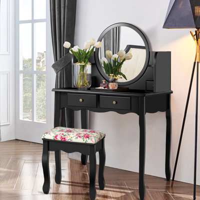 Ensemble coiffeuse avec miroir Clarkson