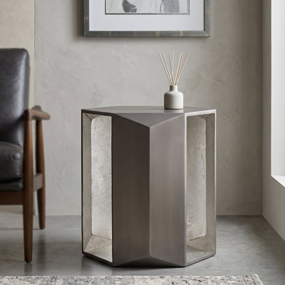 529 End Table Silver