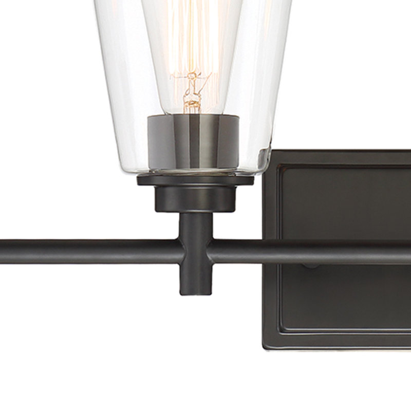Jibril 4 - Light Dimmable Vanity Light, Matte Black