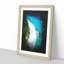 Maldives Paradise Beach Paint Splash - Picture Frame Graphic Art-56923051-56923052