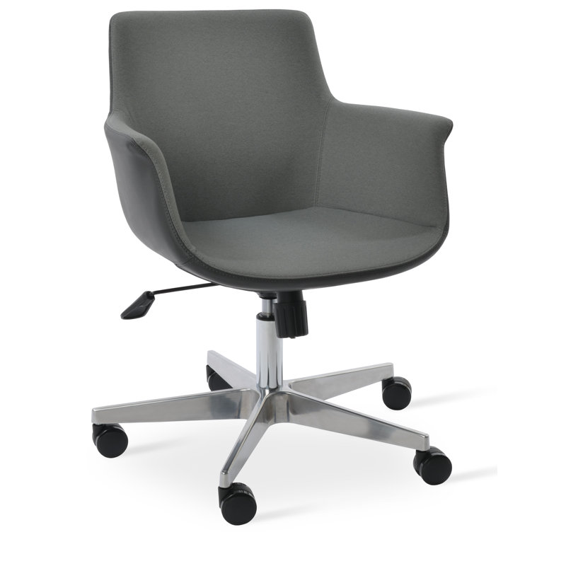 Bottega Task Chair, Light Gray