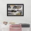 Golden Winged Shoes - impression encadrée-77393387