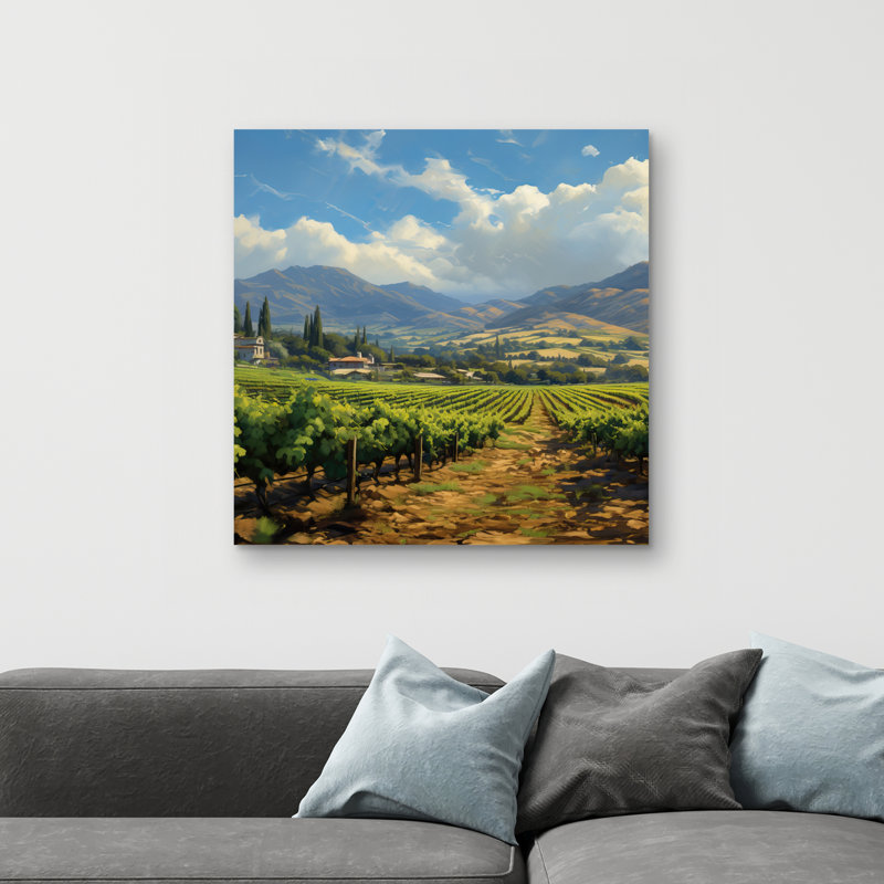 Exotic farm - 32"x32" art on canvas