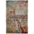 Crittenden Modern Abstract Jewel Tone Multicolor Area Rug with Short Fringe-26348553