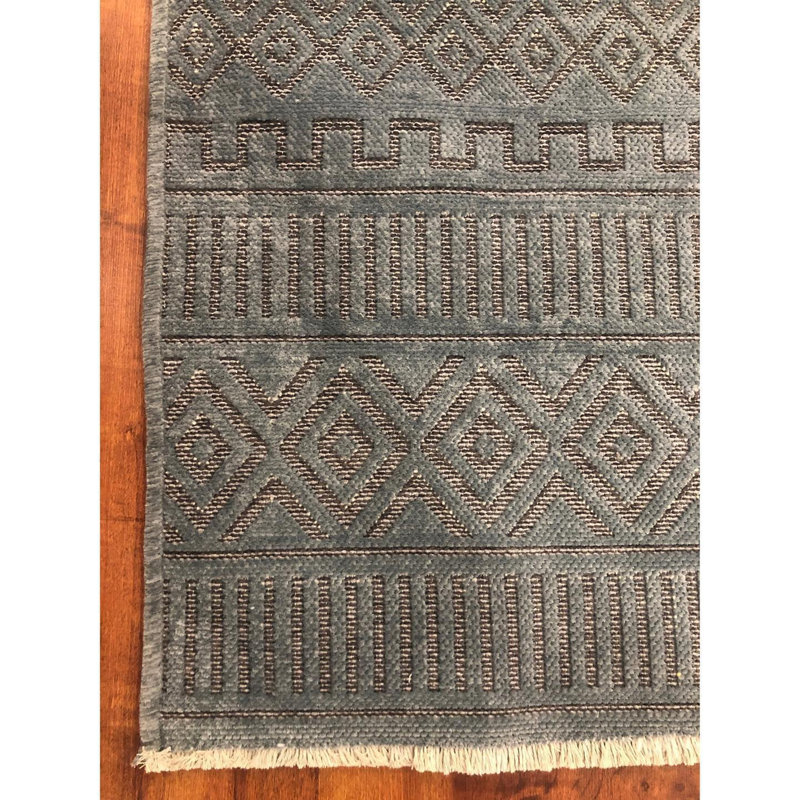Tapis marocain en jute tissé à la machine Maro, Rectangle 2 pi 7 po x 4 pi 11 po