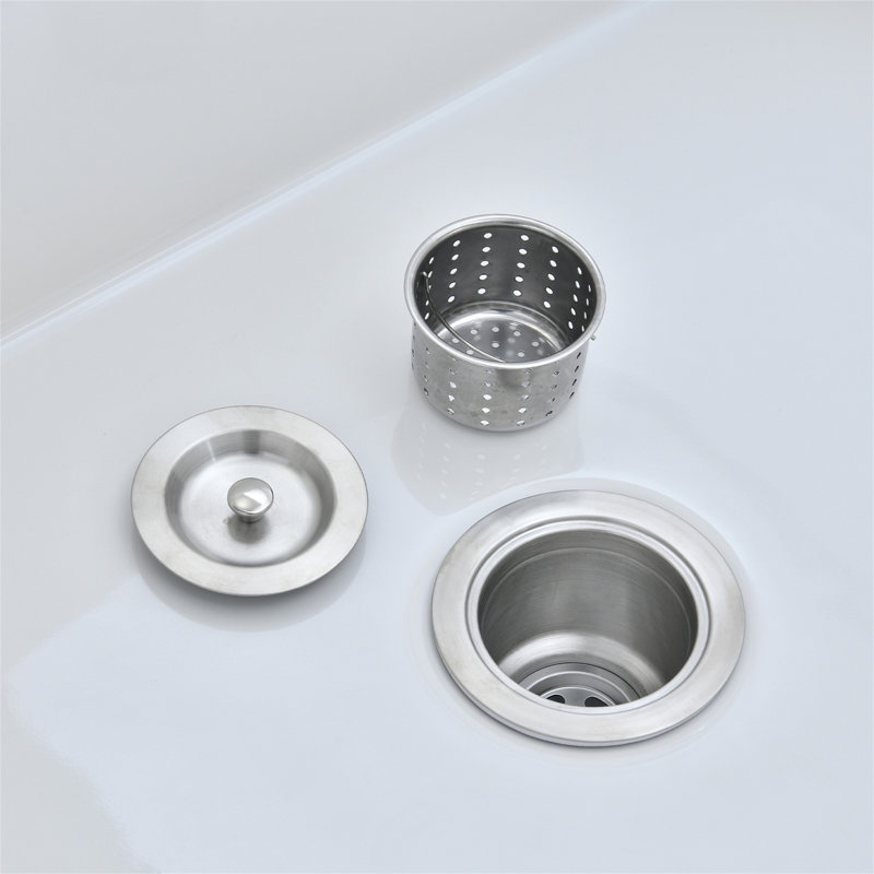 Fireclay 36" L X 20" W Farmhouse Kitchen Sink With Grid And Strainer