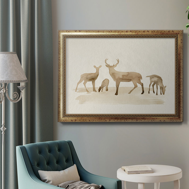Whitetail Herd I - cadre photo, impression sur toile