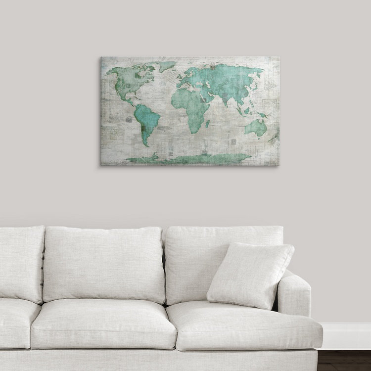 «Matsumoto World» par Edward Selkirk, impression, H 20 po x l 27 po x P 1 po, Cadre blanc