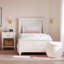 August Complete Panel Bed With LED Light-100692973
