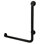 Barre d'appui en L Kingston de 24 po x 24 po en forme de L Kingston, 1-1 / 2 po D., main gauche Kingston