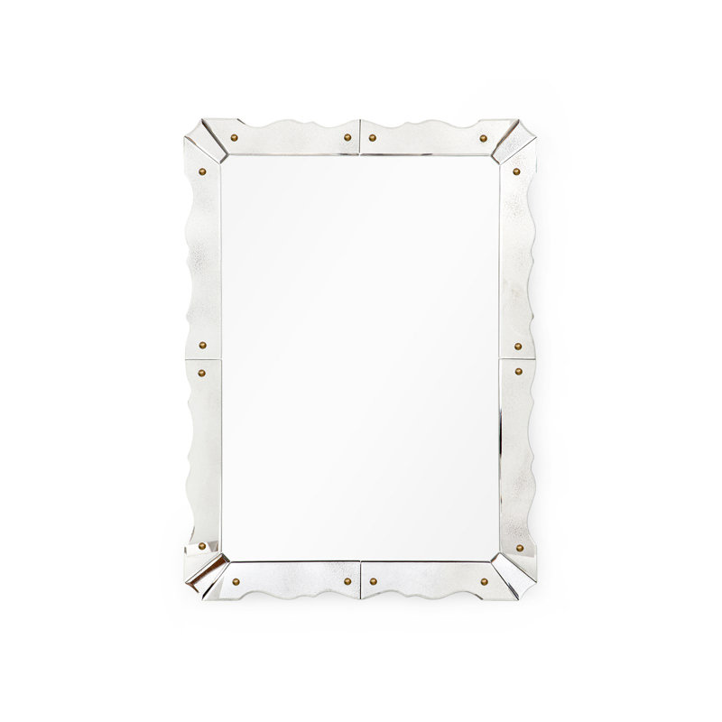 Caroline Flat Beveled Wall Mirror