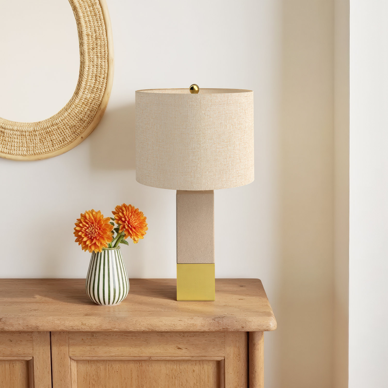 Metal Table Lamp