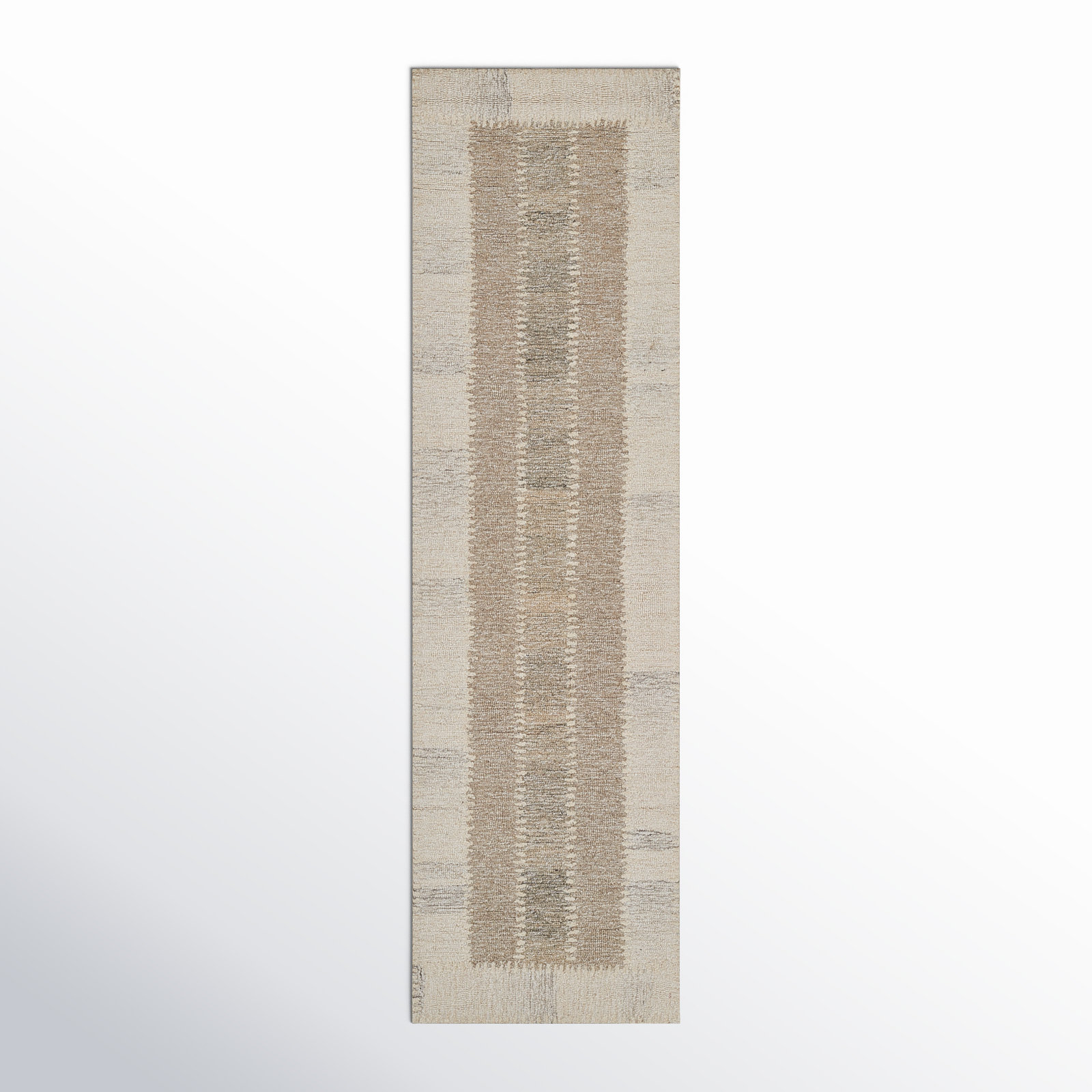 Lanora Hand Tufted Wool Grey Rug, Runner 2'3" x 8'