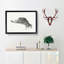 Head of a Duck by Jean Bernard - Picture Frame Drawing Print-55580229-55580228