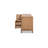 Finnian Tanner Three-Drawer File Desk In Flaxen-1283445890