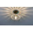 1-Light 9.8"W Vintage Floral Glass Flush Mount-1818646960-1818646964