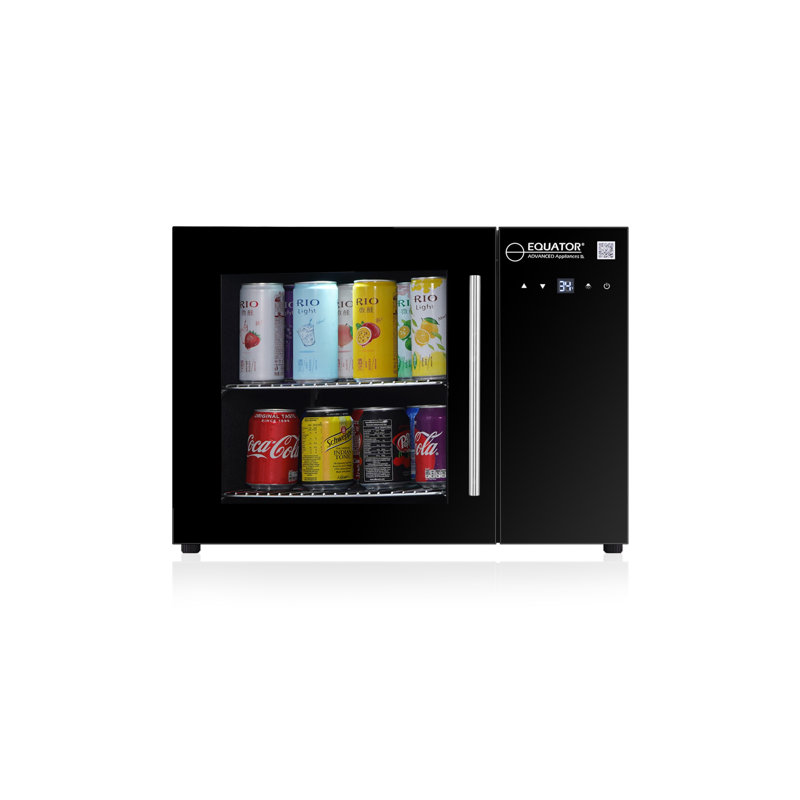 25in COUNTERTOP Beverage Refrigerator 40 Cans Touch Control 110V