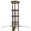 Luminaire suspendu six lumières Sadie
