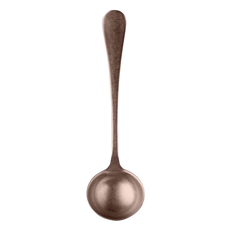 Vintage Stainless Steel Ladle, Bronzo