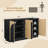 Designer 55'' Curved Three-dimensional Texture Sideboard-1063150399