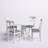 Alnesha 4 - Person Pedestal Dining Set-445597173
