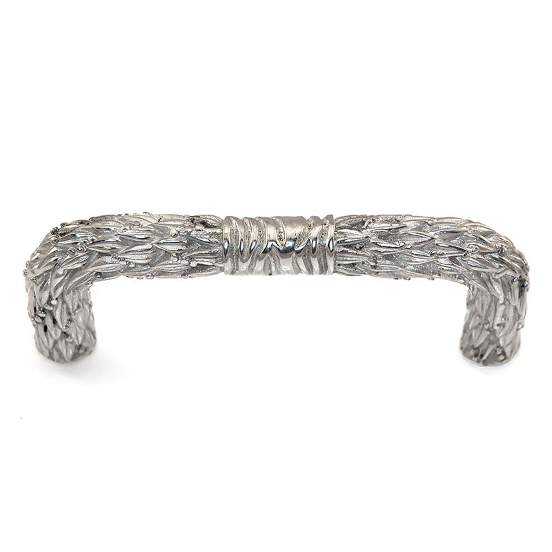 San Michele Arch Pull, Polished Silver, 3"