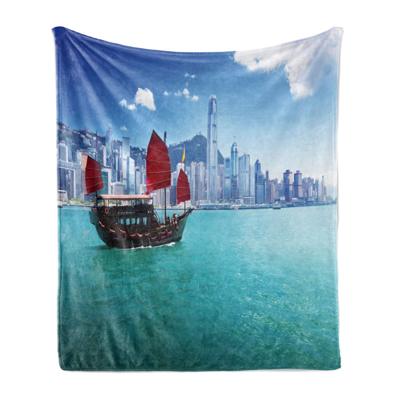 Hand Woven Throw Blanket, 50" x 60"