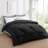 All Season Soft Quilted Down Alternative Comforter Reversible Duvet Gray-445013938