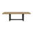 Caramel And Cocoa Trestle Dining Table