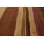 Tapis brun / beige en laine noué à la main Soho