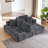 Boneless L-Shape Luxury Sectional Oversized Sofa With Minimalist Design, Comfy Sleeper Function, And No Assembly Required For Instant Use.-972500225-972500239