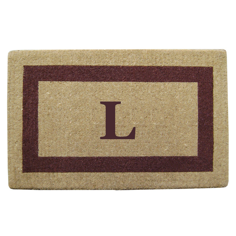 Glastbury Outdoor Doormat, Natural/Brown, L