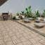 Paquet de tuiles de patio pour terrasse en bois et en plastique 22 WPC-116657556