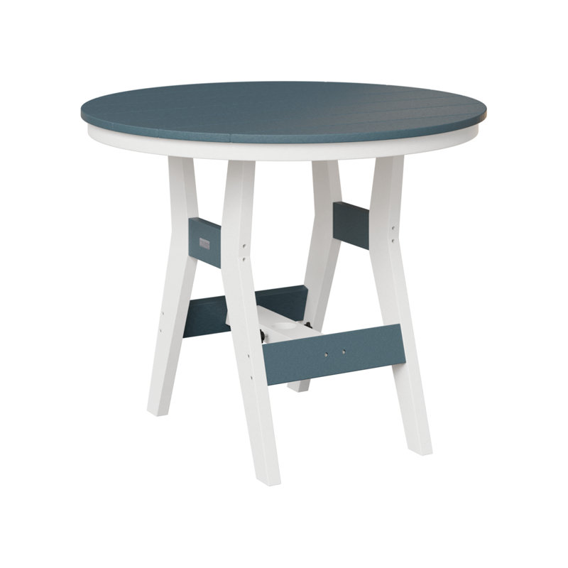 Harbor Outdoor 38″ Round Counter Height Table, 30.37" H x 60" W x 60" D, Sage