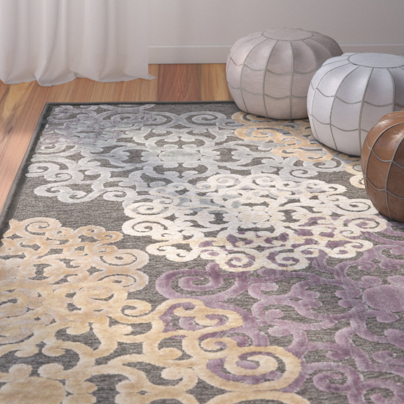 Swatzell Performance Oriental Rug, Rectangle 5'3" x 7'6"