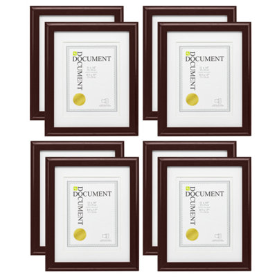 Cadre photo mat en bois mat