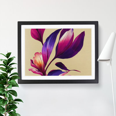 Fanciful Flowers - Single Picture Frame Print