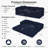 89" Corduroy Sleeper Sofa Modular Sofa Bed Compression Foam Couch Bed With 2 Pillows - No Assembly Required-76797013-79693599