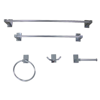 Ensemble de quincaillerie de salle de bain 5 pièces Kingston en laiton Kingston