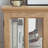 LED Curio Display Cabinet With Adjustable Shelves, Retro Design, Magnetic Closure, Acrylic Back Panel And Remote - Controlled Lighting For Home Decor And Organization-306165329