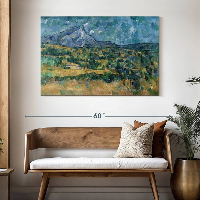 Alvord Mont Sainte-Victoire, H 32 po x l 48 po