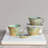 Cleante Stoneware Mug Set with Rust Finish, Multicolor, Set of 3