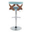 Tabouret de bar réglable pivotant de style Mid-Century-1312098690