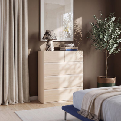 PANOPTIK 99.9 cm W Chest of 5 Drawers